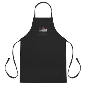 Vampire Culture Embroidered Apron